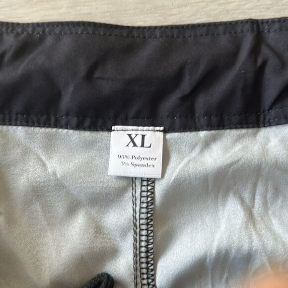 Battle Fit Gear American Jiu Jitsu Grunge Fight Shorts Black S NWT - Picture 6 of 9